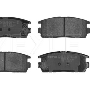 Set placute frana MEYLE 025 244 9815/W