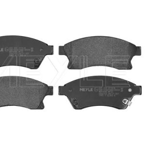 Set placute frana MEYLE 025 250 3118/W