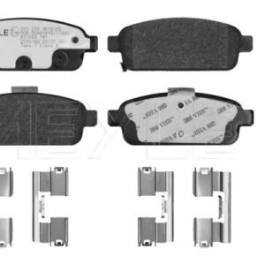 Set placute frana MEYLE 025 250 9616/PD