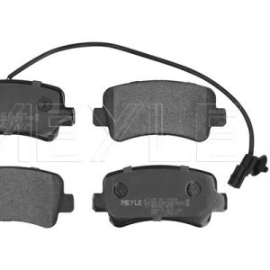 Set placute frana MEYLE 025 251 1218/W