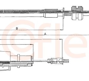 Cablu acceleratie COFLE 11.1326 – OPEL | AutoRival