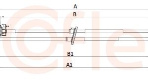 Cablu transmisie manuala COFLE 11.2581 – OPEL | AutoRival
