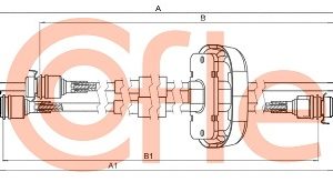 Cablu transmisie manuala COFLE 11.2893 – OPEL | AutoRival