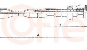 Cablu frana de parcare COFLE 11.5751 – OPEL | AutoRival