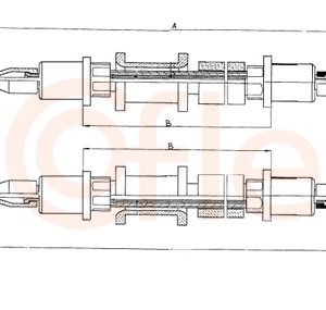 Cablu frana de parcare COFLE 11.5821 – OPEL | AutoRival