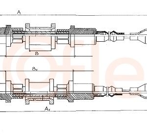 Cablu frana de parcare COFLE 11.5852 – OPEL | AutoRival