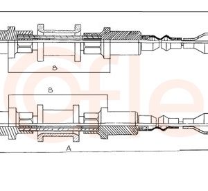Cablu frana de parcare COFLE 11.5855 – OPEL | AutoRival