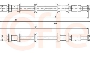 Cablu frana de parcare COFLE 11.5866 – OPEL | AutoRival