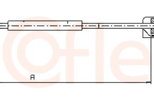 Cablu frana de parcare COFLE 11.5935 – OPEL | AutoRival