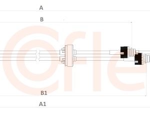 Cablu transmisie manuala COFLE 2CB.OP013 – OPEL | AutoRival