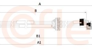 Cablu transmisie manuala COFLE 2CB.OP014 – OPEL | AutoRival