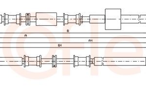 Cablu frana de parcare COFLE 92.11.5767 – OPEL | AutoRival