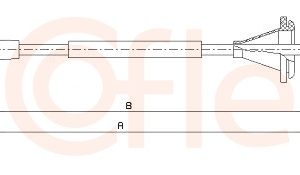 Arbore tahometru COFLE S20005 – OPEL | AutoRival