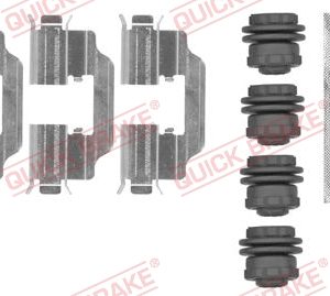 Set accesorii placute frana QUICK BRAKE 109-0012