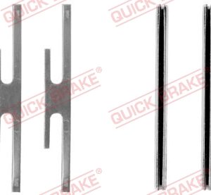 Set accesorii placute frana QUICK BRAKE 109-1012