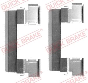 Set accesorii placute frana QUICK BRAKE 109-1655