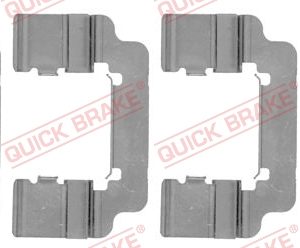 Set accesorii placute frana QUICK BRAKE 109-1777