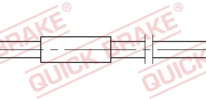Furtun frana QUICK BRAKE 22.317