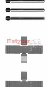 Set accesorii placute frana METZGER 109-0902