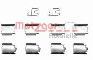 Set accesorii placute frana METZGER 109-1246