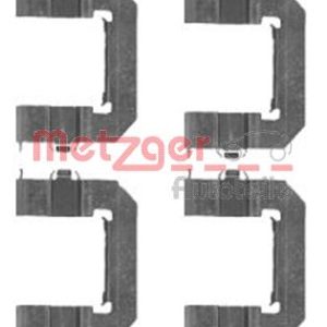 Set accesorii placute frana METZGER 109-1761