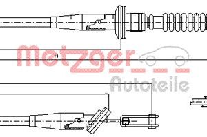 Cablu ambreiaj METZGER 11.2535