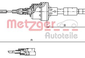 Cablu ambreiaj METZGER 11.2561