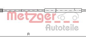 Cablu frana de parcare METZGER 11.5936