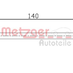 Furtun frana METZGER 4110106
