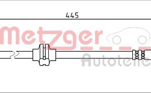 Furtun frana METZGER 4111924