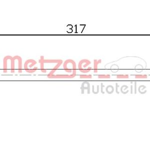 Furtun frana METZGER 4113680