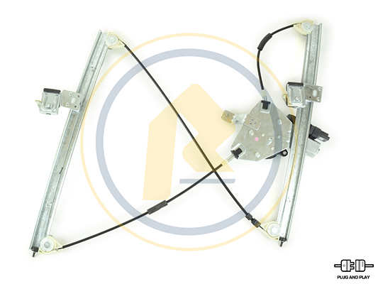 Mecanism actionare geam PEUGEOT 607 (9D, 9U) 2.2 HDi diesel 133 cai AC ROLCAR 01.4475