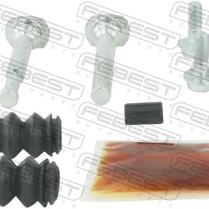 Set bucsi de ghidaj etrier frana PEUGEOT BIPPER TEPEE 1.4 benzina 73 cai FEBEST 0175-AZT250F1