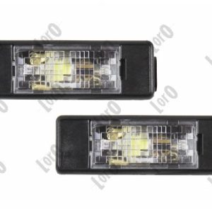 Iluminare numar de circulatie PEUGEOT EXPERT TEPEE (VF3X_) 2.0 HDi 140 diesel 136 cai ABAKUS 038-11-905LED