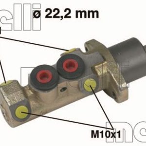 Pompa centrala frana PEUGEOT EXPERT caroserie (222) 1.9 D diesel 70 cai METELLI 05-0228