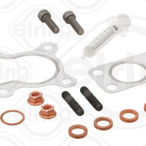 Set montaj turbocompresor PEUGEOT BIPPER TEPEE 1.4 HDi diesel 68 cai ELRING 714.590