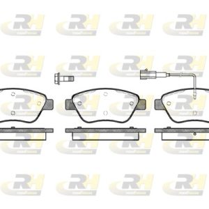 Placute frana PEUGEOT BIPPER (AA_) 1.4 benzina 73 cai ROADHOUSE 2858.01