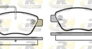 Placute frana PEUGEOT BIPPER TEPEE 1.3 HDi 80 diesel 80 cai ROADHOUSE 2858.32