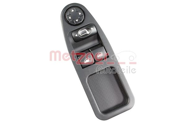 Comutator macara geam PEUGEOT EXPERT caroserie (VF3A_, VF3U_, VF3X_) 1.6 HDi 90 8V diesel 90 cai METZGER 0916939