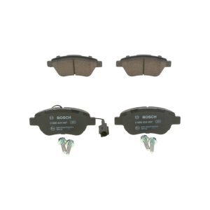 Placute frana PEUGEOT BIPPER (AA_) 1.3 HDi 75 diesel 75 cai BOSCH 0 986 424 597