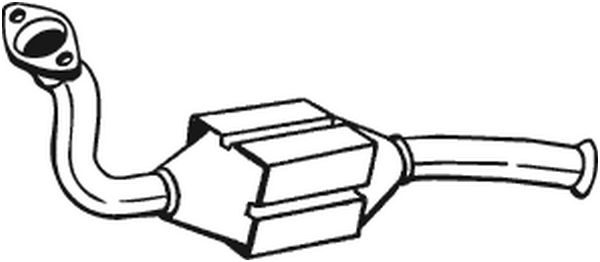 Catalizator PEUGEOT EXPERT platou / sasiu (223) 2.0 HDi diesel 109 cai BOSAL 099-715