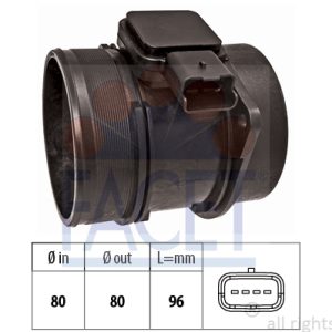 Senzor debit aer PEUGEOT EXPERT platou / sasiu 2.0 HDi 120 diesel 120 cai FACET 10.1303