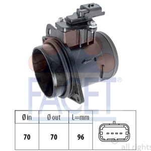 Senzor debit aer PEUGEOT EXPERT caroserie (V_) 2.0 BlueHDi 180 diesel 178 cai FACET 10.1474