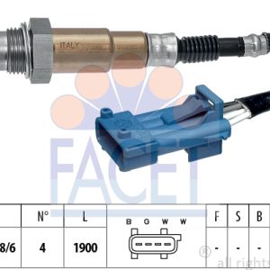 Sonda Lambda PEUGEOT BIPPER (AA_) 1.4 benzina 73 cai FACET 10.7688
