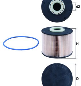 Filtru combustibil PEUGEOT EXPERT caroserie (VF3A_, VF3U_, VF3X_) 2.0 HDi 165 diesel 163 cai MAHLE ORIGINAL KX 331D