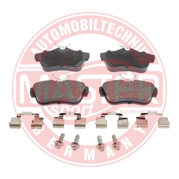 Placute frana PEUGEOT EXPERT TEPEE (VF3X_) 2.0 16V benzina 140 cai MASTERSPORT GERMANY 13046027392N-SET-MS
