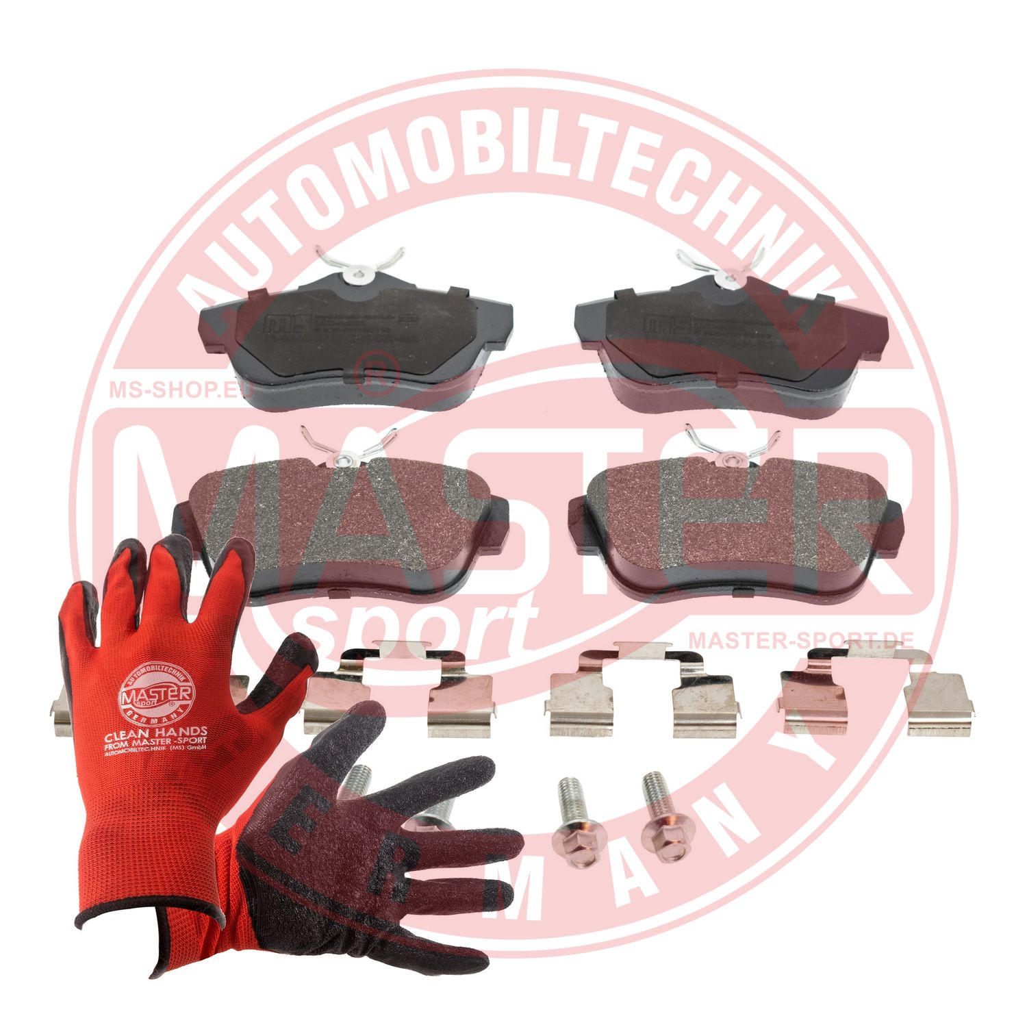 Placute frana PEUGEOT EXPERT TEPEE (VF3X_) 2.0 HDi 120 diesel 120 cai MASTERSPORT GERMANY 13046027392N-SET-MSP