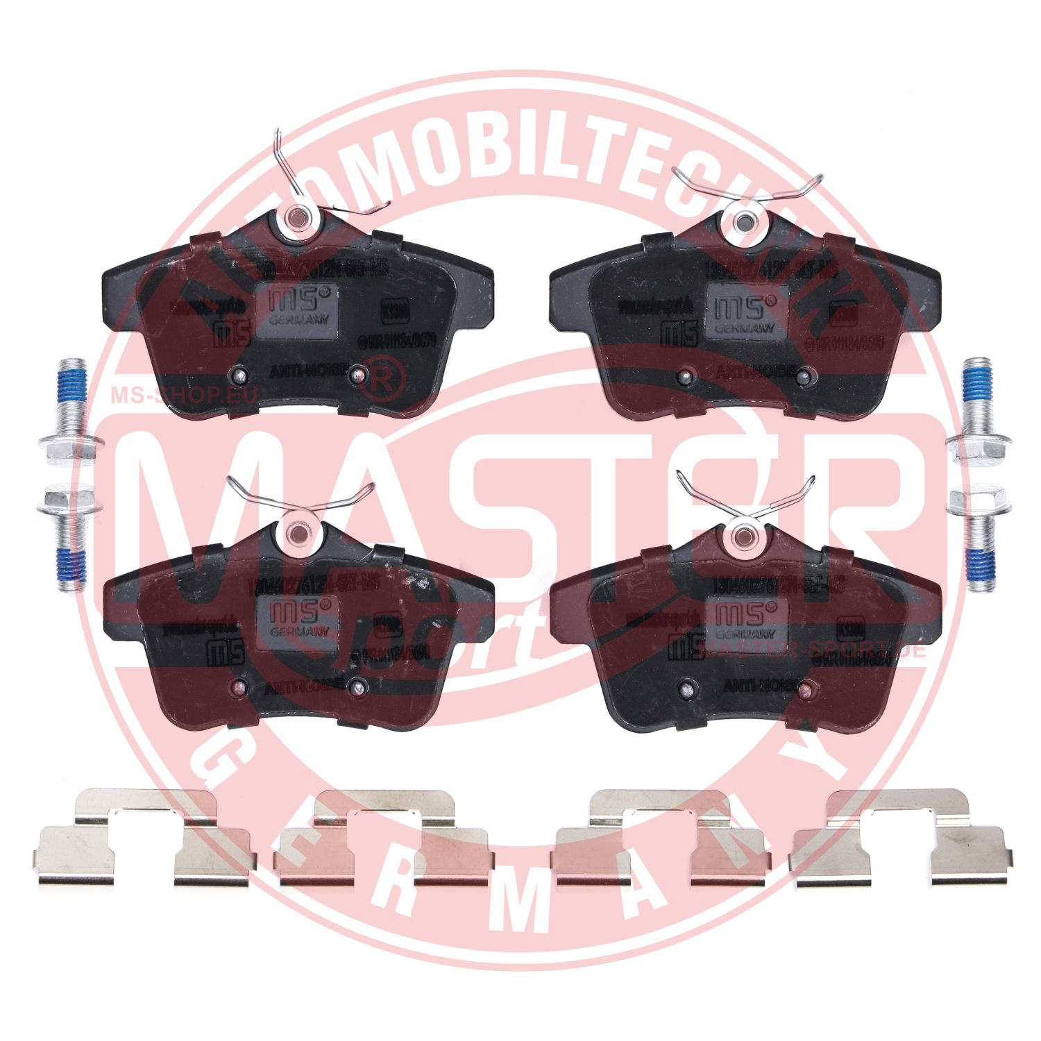 Placute frana PEUGEOT RCZ 2.0 HDi diesel 163 cai MASTERSPORT GERMANY 13046027612N-SET-MS