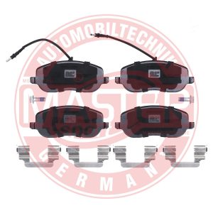 Placute frana PEUGEOT EXPERT caroserie (222) 1.9 TD diesel 90 cai MASTERSPORT GERMANY 13046028632N-SET-MS