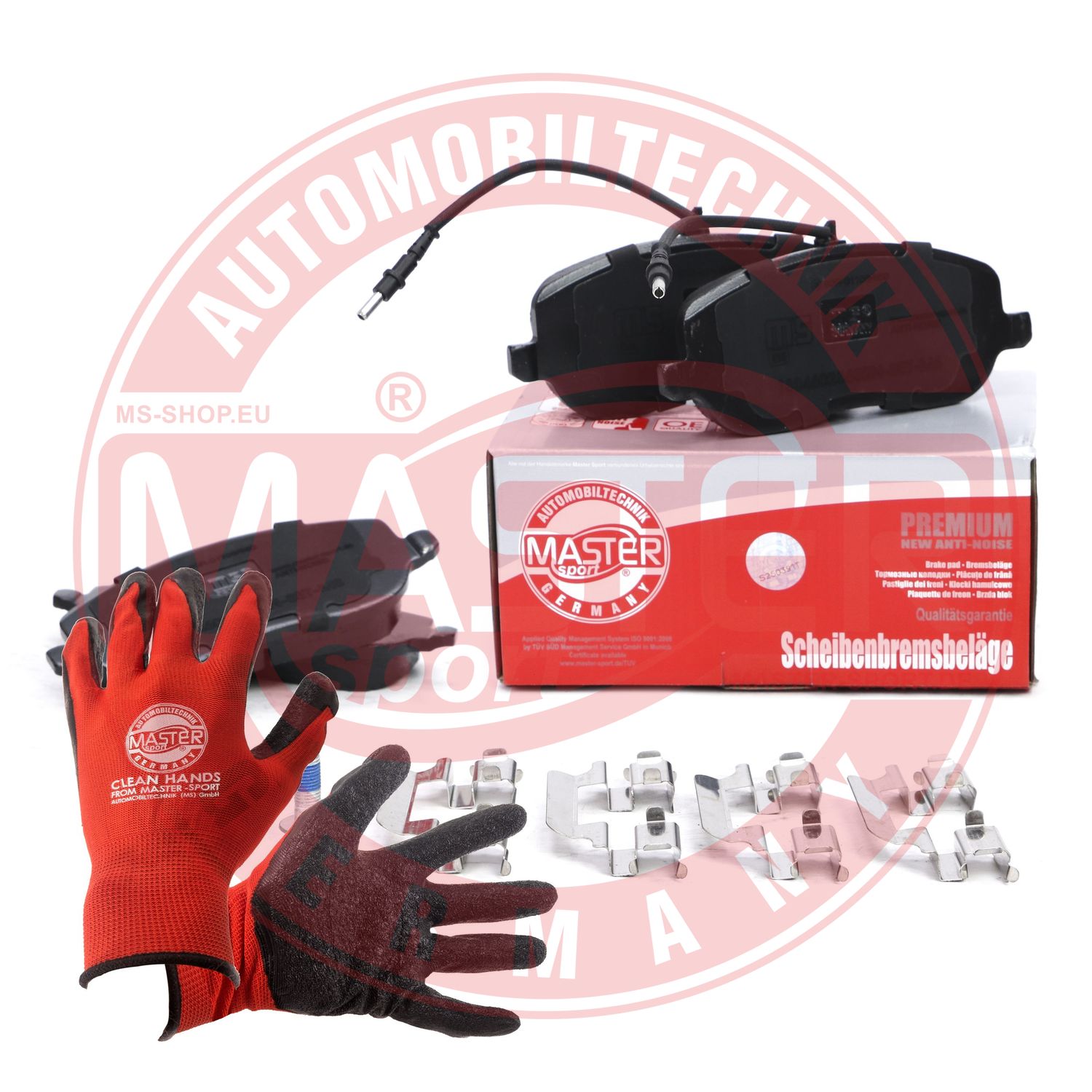 Placute frana PEUGEOT EXPERT caroserie (222) 2.0 benzina 136 cai MASTERSPORT GERMANY 13046028632N-SET-MSP